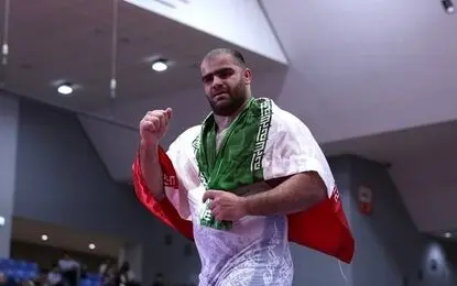 امین میرزازاده: فشار زیادی روی من بود؛ مدالم مبارک مردم باشد