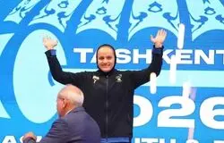 بهشتی قهرمان جوانان آسیا هم شد؛ ۶ طلا برای دختر ایرانی