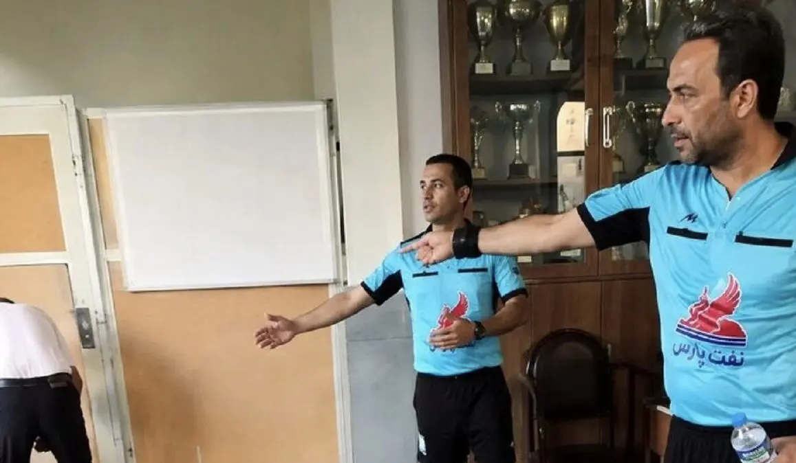 عجیب‌ترین واکنش به سرقت از داوران لیگ یک؛ شاید ساختگی باشد!