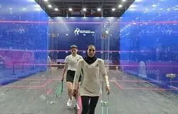 اقتداری از صعود به یک‌چهارم نهایی اسکواش بازماند