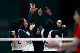 دومین دیدار رنان والیبالیست‌ ایران هم به پیروزی ختم شد
