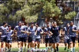 مربی و هافبک در تمرین پرسپولیس حاضر شدند