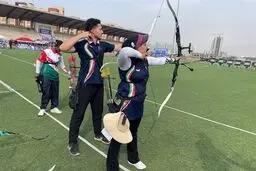 2 طلا و یک نقره برای تیراندازی با کمان ایران در کاپ آسیایی