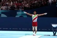 ژیمناستیک هنری قهرمانی آسیا؛ مدال برنز برای الفتی