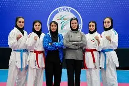 کاراته قهرمانی آسیا؛ طلای ناب بر گردن کومیته تیمی بانوان