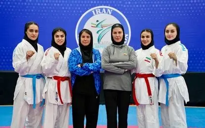 کاراته قهرمانی آسیا؛ طلای ناب بر گردن کومیته تیمی بانوان
