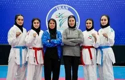 کاراته قهرمانی آسیا؛ طلای ناب بر گردن کومیته تیمی بانوان
