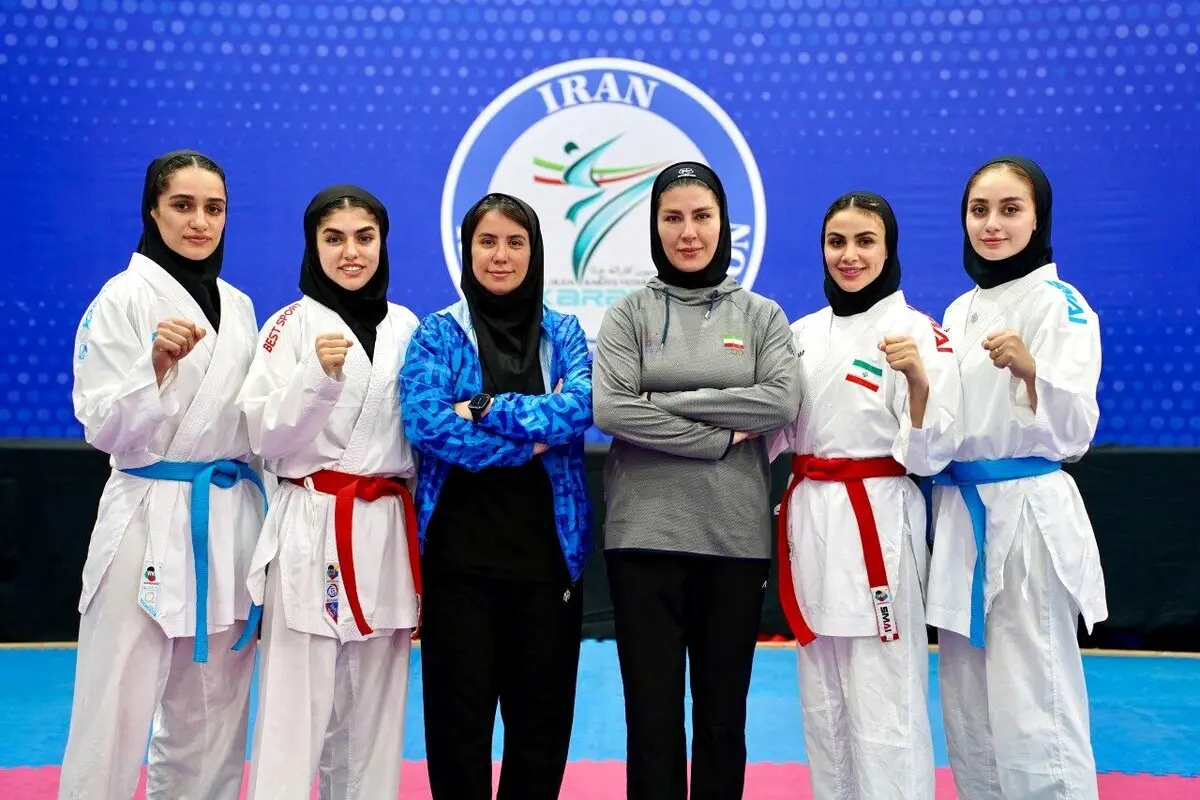 کاراته قهرمانی آسیا؛ طلای ناب بر گردن کومیته تیمی بانوان