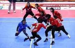 تیم ملی کبدی زنان نایب قهرمان شد
