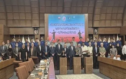 مراسم بدرقه تیم ملی هندبال مردان برای حضور در بازی‌های آسیایی ناگویا برگزار شد