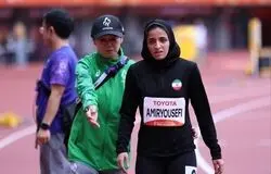 دختر دونده ایران دیسکالیفه شد