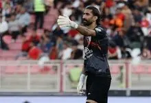 بیرانوند مجوز بازی با ملوان را گرفت
