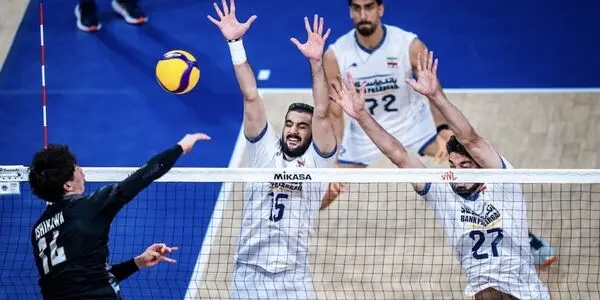 سامورایی‌ها علیه کامبک تیم ملی در لیگ ملت‌های والیبال