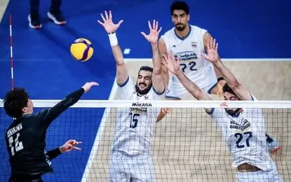 سامورایی‌ها علیه کامبک تیم ملی در لیگ ملت‌های والیبال