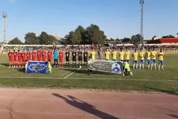 نیروی زمینی به تنهایی صدرنشین لیگ یک شد