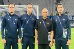 قضاوت تیم داوری ایران در لیگ نخبگان آسیا
