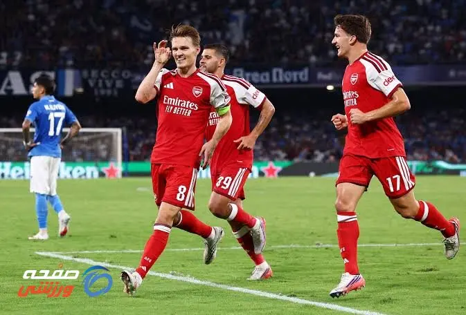 ناپولی 0-1 آرسنال؛ اودگارد به موقع منجی توپچی‌ها شد