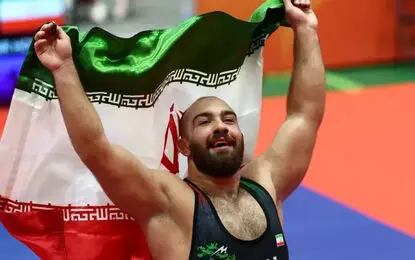 چهارمین تاج قهرمانی فوق‌سنگین بر سر زارع
