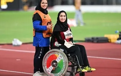 حبیبی و سهرابی تبار به مدال نقره و برنز پارادوومیدانی رسیدند
