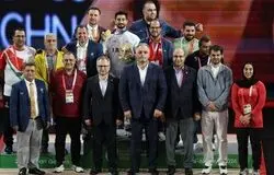 تیم وزنه‌برداری ایران با ۲ طلا و ۲ برنز سوم شد
