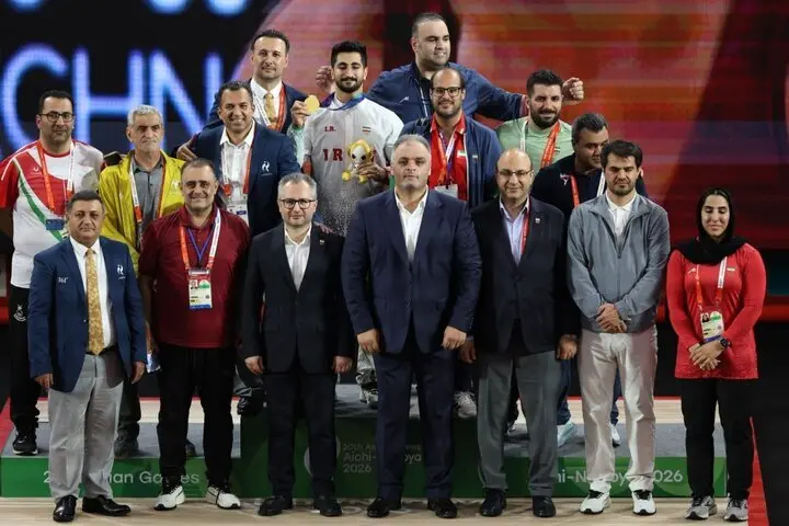 تیم وزنه‌برداری ایران با ۲ طلا و ۲ برنز سوم شد
