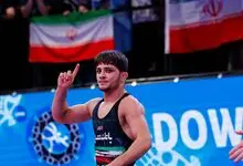 تک ستاره کشتی فرنگی جوانان ایران