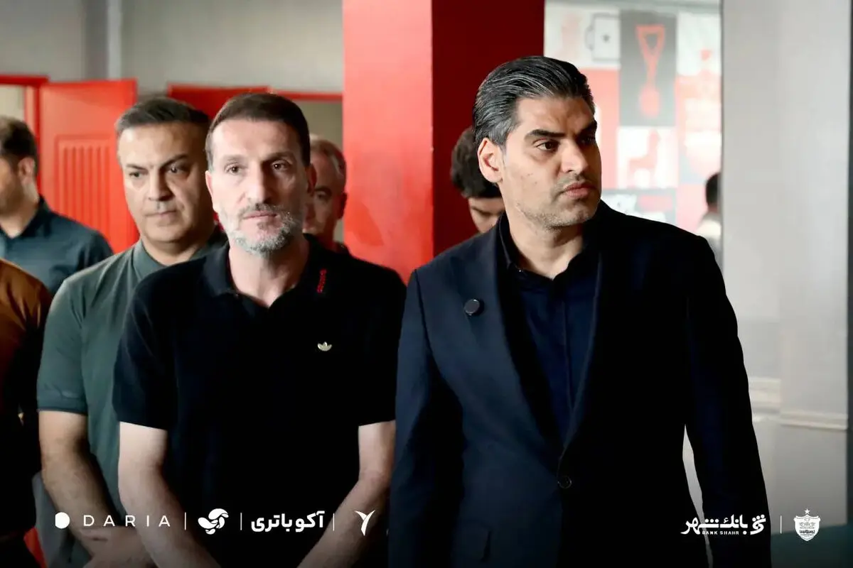جلسه مدیرعامل پرسپولیس با تیم‌های امید و جوانان