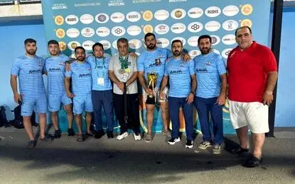 نمایندگان ایران قهرمان مسابقات جهانی کشتی ساحلی شدند