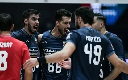 دومین پیروزی والیبال ایران؛ تایلند هم حریف شاگردان پیاتزا نشد
