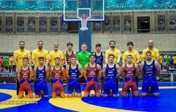 تیم ملی کشتی فرنگی نوجوانان ایران عازم رقابت های قهرمانی جهان شد