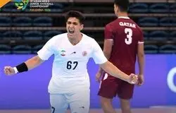 برتری جوانان هندبال ایران مقابل قهرمان آسیا