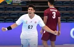 برتری جوانان هندبال ایران مقابل قهرمان آسیا