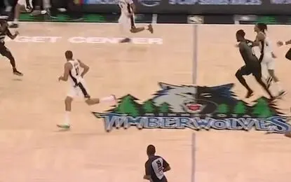 نفس گرگ‌ها در NBA گرفته شد