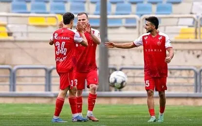 برتری پرسپولیس مقابل تیم دسته دومی با گلزنی دنیل گرا