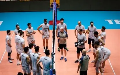 سفر تیم ملی والیبال ایران به روسیه