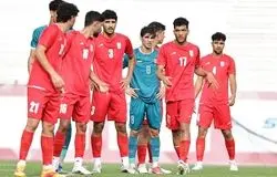 تساوی تیم ملی جوانان مقابل عراق
