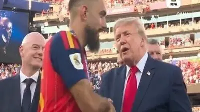کم محلی به ترامپ، سوژه فینال جام جهانی