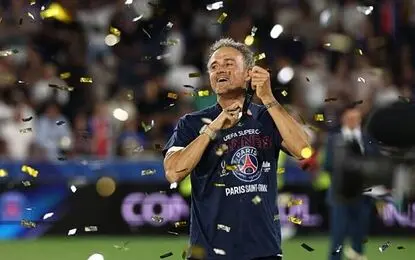 واکنش انریکه به قهرمانی PSG در سوپر جام اروپا