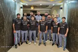 تیم ملی کشتی فرنگی زیر ۲۳ سال ایران راهی آمریکا شد
