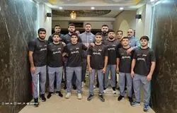 تیم ملی کشتی فرنگی زیر ۲۳ سال ایران راهی آمریکا شد
