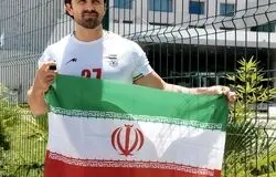 تمرین تیم ملی فوتبال ایران با حضور یک اینفلوئنسر در شهر تیخوانا