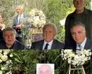 بزرگان فوتبال در مراسم یادمان قهرمانلو 